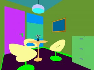 office reception hall design complete 06 3D Model