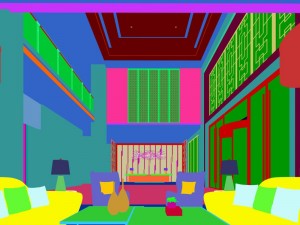 office reception hall design complete 07 3D Model