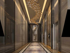 office reception hall design complete 07 3D Model