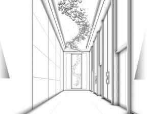office reception hall design complete 07 3D Model