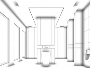 office reception hall design complete 07 3D Model