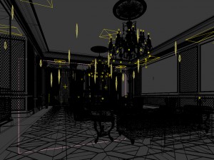 office reception hall design complete 08 3D Model