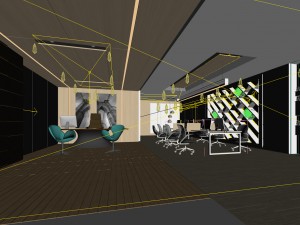 office reception hall design complete 09 3D Model