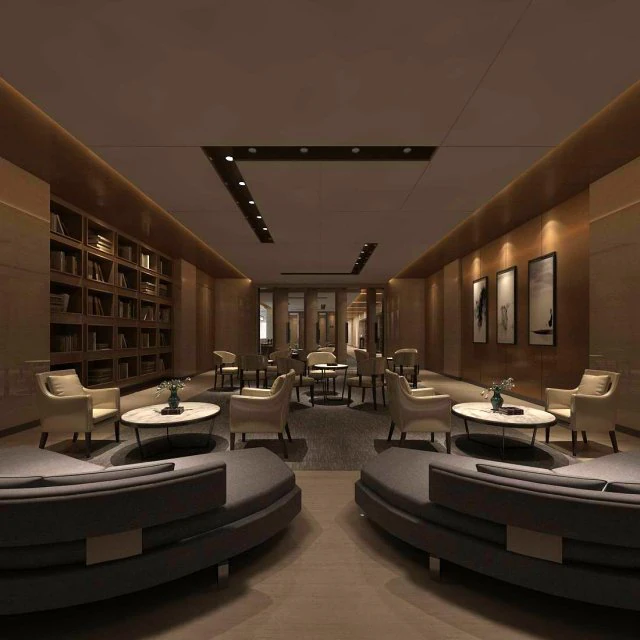 office reception hall design complete 10 3D Model .c4d .max .obj .3ds .fbx .stl .blend
