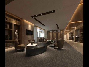 office reception hall design complete 11 3D Model
