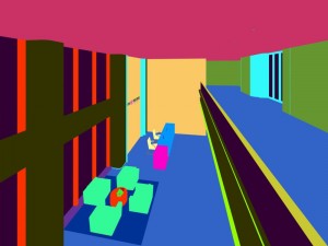 office reception hall design complete 12 3D Модель