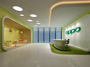 office reception hall design complete 13 3D Model