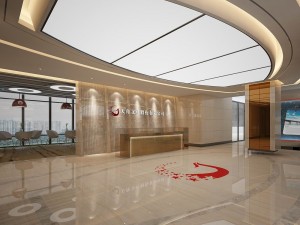 office reception hall design complete 14 3D Model