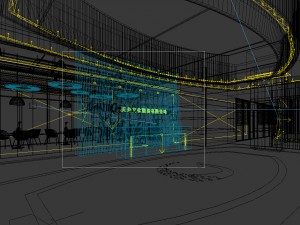 office reception hall design complete 14 Modello 3D
