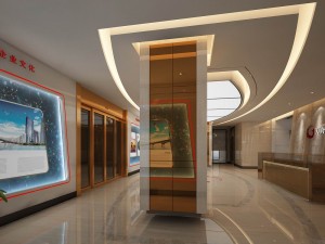 office reception hall design complete 14 Modello 3D
