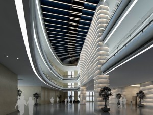 office reception hall design complete 15 3D Model