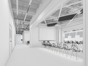 office reception hall design complete 17 Modèle 3D