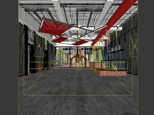 office reception hall design complete 17 3D Model