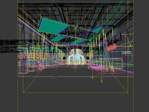 office reception hall design complete 17 3D Model