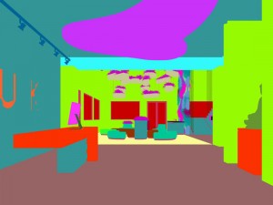 office reception hall design complete 19 3D Model