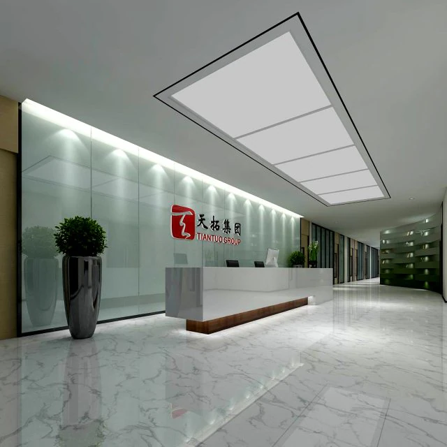 office reception hall design complete 20 3D Model .c4d .max .obj .3ds .fbx .stl .blend