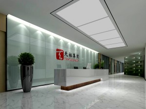 office reception hall design complete 20 3D मॉडल