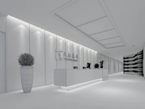 office reception hall design complete 20 3D Model