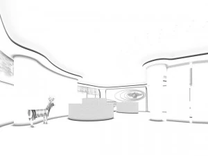 private club space design complete 01 3D Model