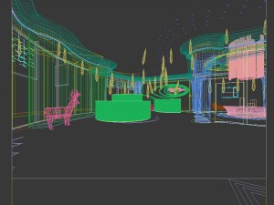 private club space design complete 01 Model 3D
