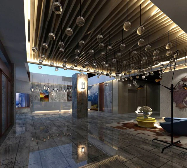 private club space design complete 02 3D Model .c4d .max .obj .3ds .fbx .stl .blend 