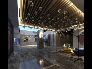 私人会所空间设计完成02 3D 模型