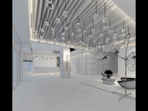 private club space design complete 02 Modello 3D