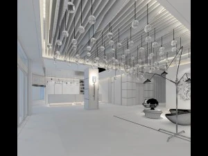 private club space design complete 02 3D Model
