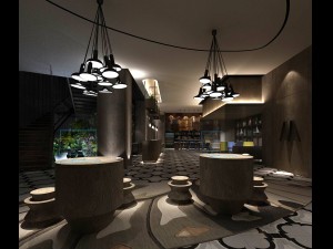 private club space design complete 03 3D Model