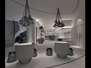 private club space design complete 03 3D Model