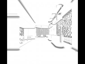 private club space design complete 03 3D Model