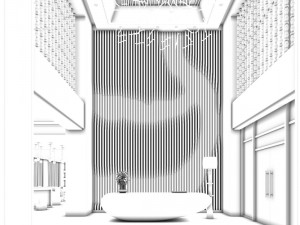 private club space design complete 04 3D-Modell