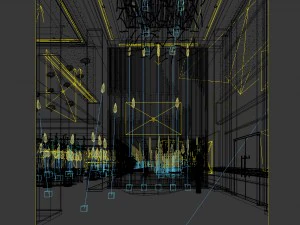 private club space design complete 04 3D Model