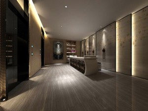 beauty salon reception hall spa center 05 3D Модель