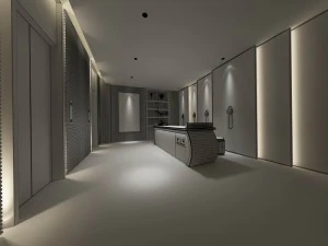 beauty salon reception hall spa center 05 3D Model