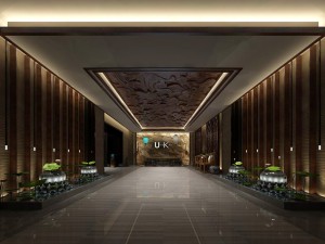 beauty salon reception hall spa center 06 Modelo 3D