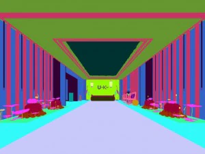 beauty salon reception hall spa center 06 3D Model