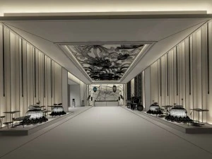 beauty salon reception hall spa center 06 3D Model