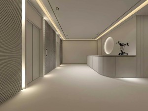 beauty salon reception hall spa center 07 Model 3D