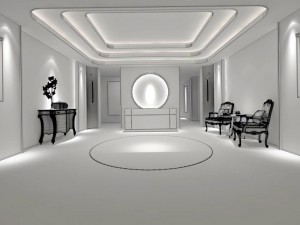 beauty salon reception hall spa center 08 3D Модель
