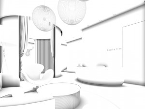 general manager office conference room 01 3D Model