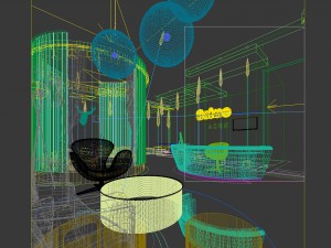general manager office conference room 01 3D Model