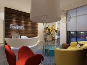 general manager office conference room 02 3D Model