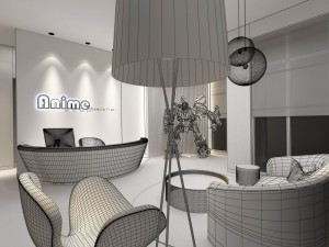 general manager office conference room 02 3D 模型