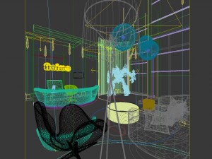 general manager office conference room 02 3D 模型
