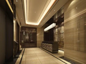 otel resepsiyon salonu tasarımı tamamlandı 01 3D Model