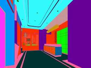 hotel reception hall design complete 01 3D-Modell