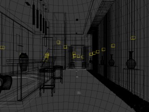 hotel reception hall design complete 03 Modello 3D