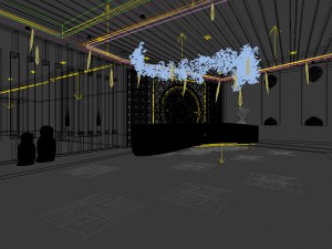 hotel reception hall design complete 04 3D 모델
