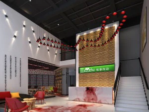 酒店接待厅设计完成05 3D 模型